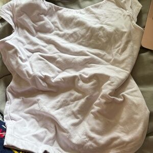 White backless t-shirt
